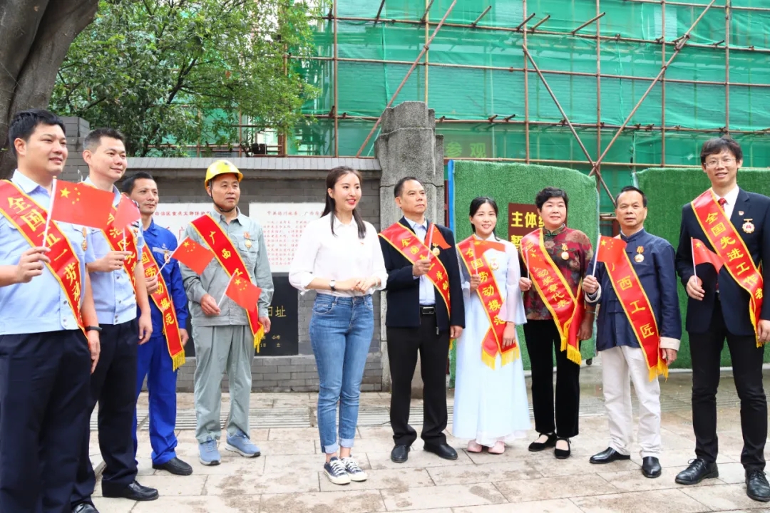 廣西慶“五一”特別節(jié)目拍攝現(xiàn)場，很燃！