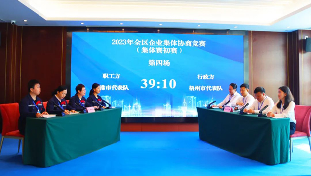 喜報！梧州市在2023年全區(qū)企業(yè)集體協(xié)商競賽中獲獎