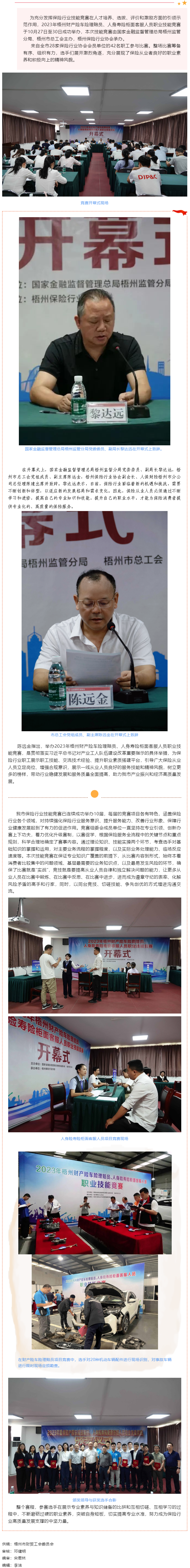 技能競賽促提升 保險服務展風采&mdash;&mdash;2023年梧州財產(chǎn)險車險理賠員、人身壽險柜面客服人員職業(yè)技能競賽成.png