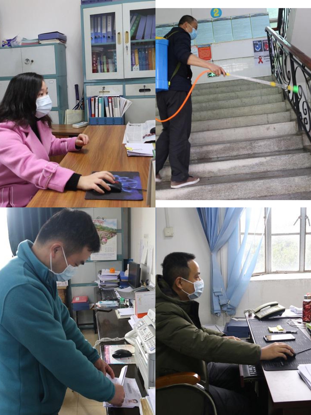 在戰(zhàn)“疫”場上，活躍著一群工會骨干