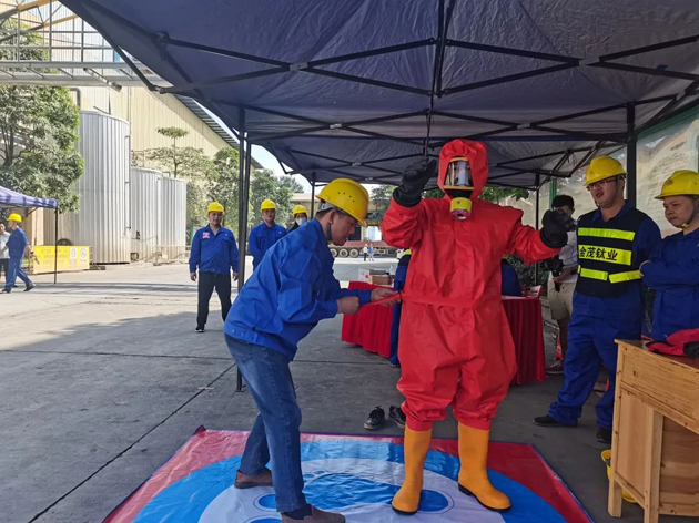 藤縣總工會舉辦2022年安全生產(chǎn)月應急技能比武